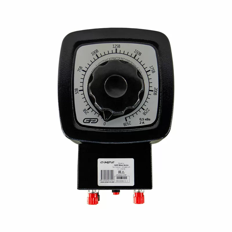 ЛАТР ЭНЕРГИЯ Black Series  1Ф TDGC2-0.5кВА 2А (0-250V) — изображение 4