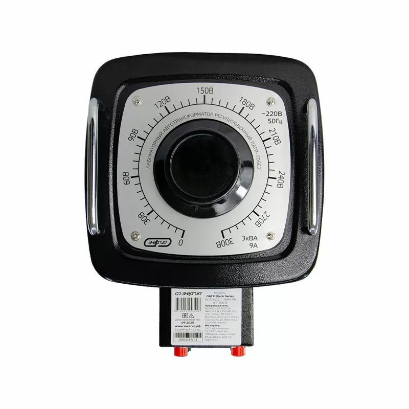 ЛАТР ЭНЕРГИЯ Black Series  1Ф TDGC2-3кВА 9А (0-300V) — изображение 4