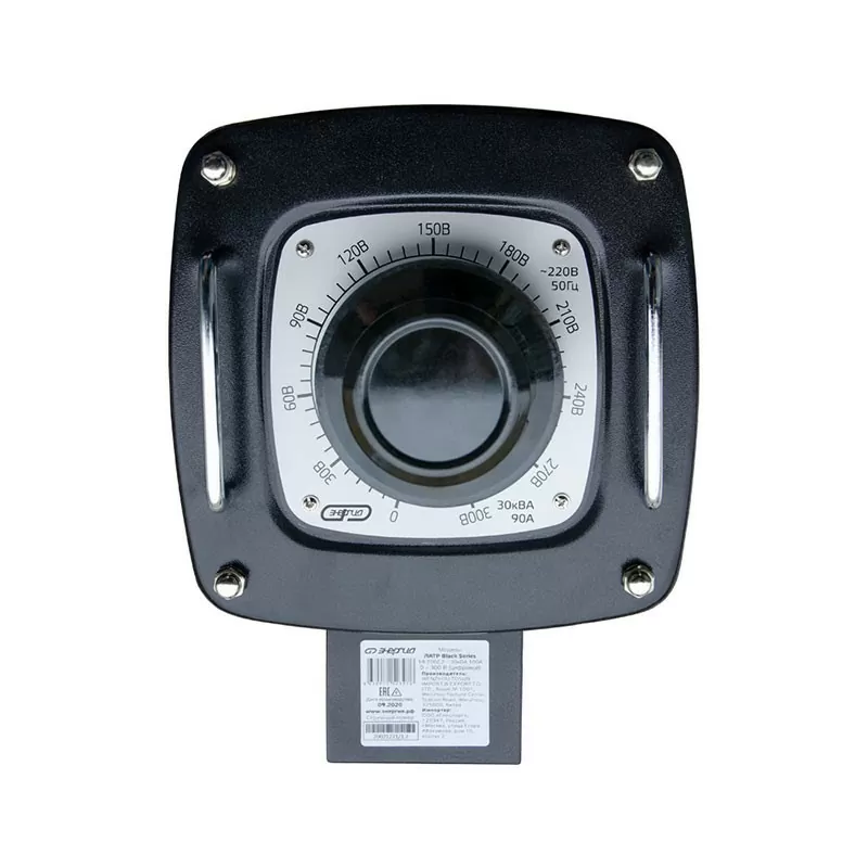 ЛАТР ЭНЕРГИЯ Black Series  1Ф-TDGC2-30кВА 100А (0-300V) цифр. — изображение 5