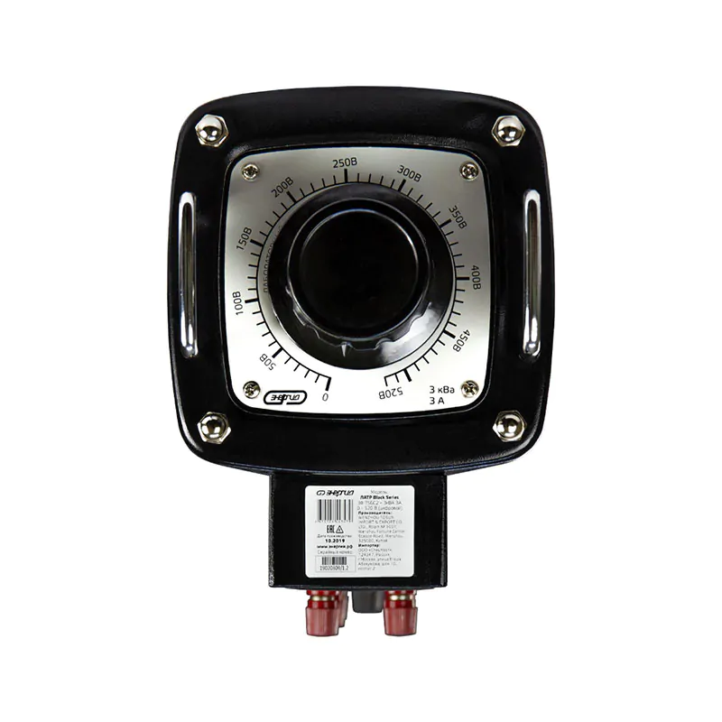 ЛАТР ЭНЕРГИЯ Black Series  3Ф TSGC2- 3кВА 3А (0-520V) цифр. — изображение 4