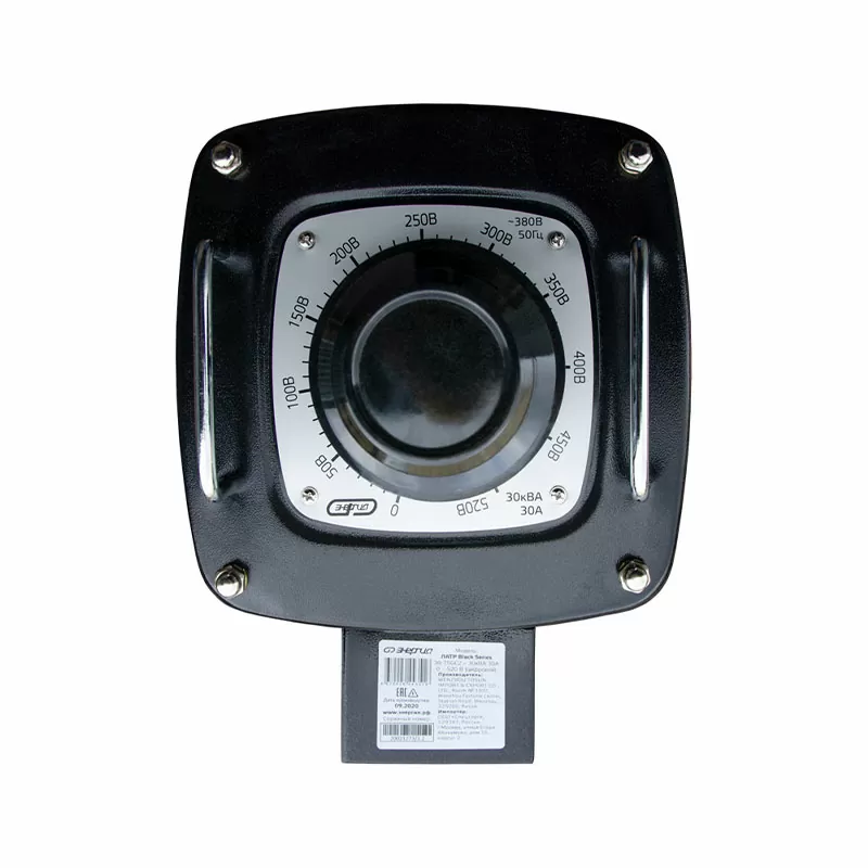 ЛАТР ЭНЕРГИЯ Black Series  3Ф TSGC2-30кВА 30А (0-520V) цифр. — изображение 4