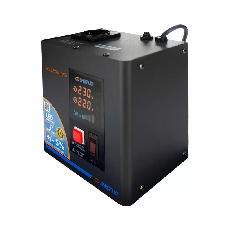 Стабилизатор  VOLTRON - 1000  ЭНЕРГИЯ Voltron (5%) — изображение 4