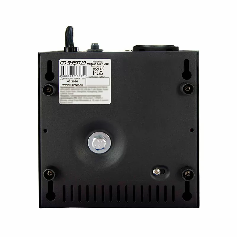 Стабилизатор  VOLTRON - 1000  ЭНЕРГИЯ Voltron (5%) — изображение 5