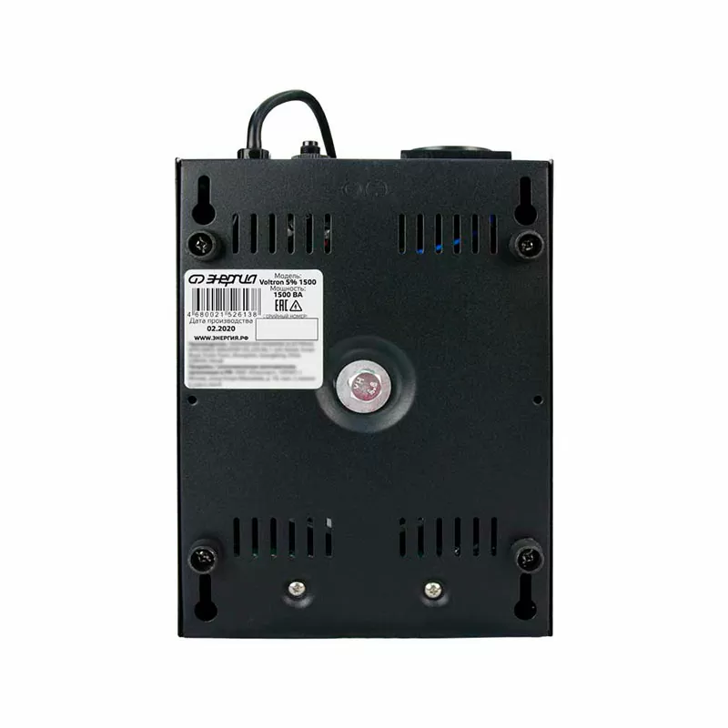 Стабилизатор  VOLTRON - 1500  ЭНЕРГИЯ Voltron (5%) — изображение 4