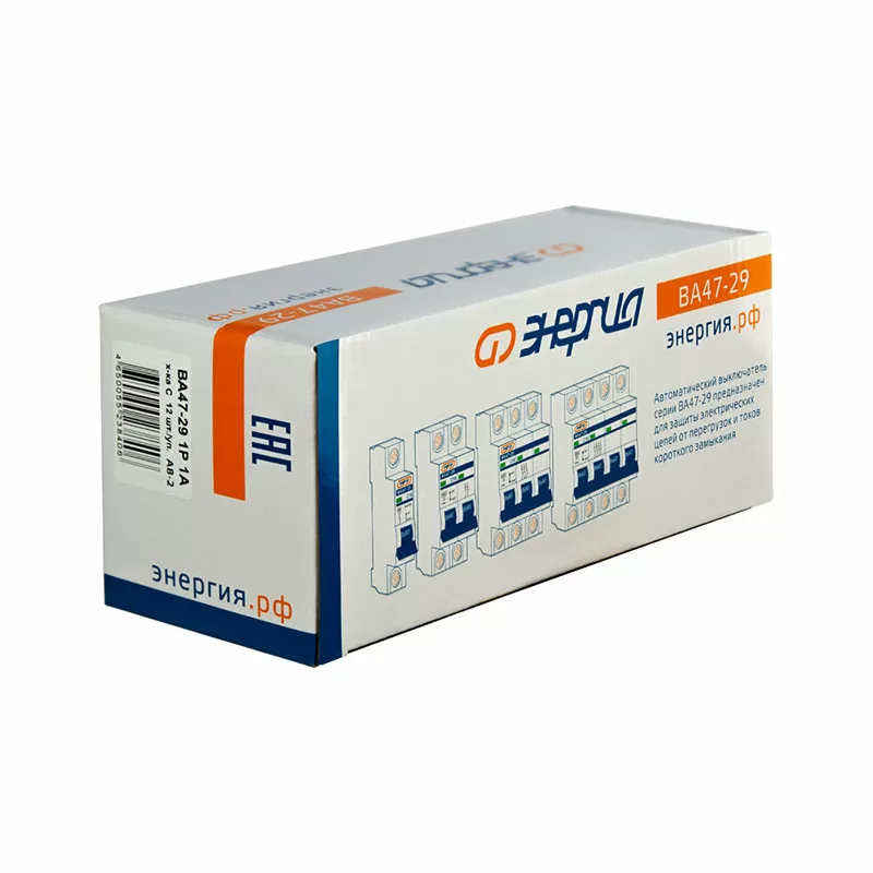 Автоматический выключатель ВА47-29 1P  2А (С) 6кА ЭНЕРГИЯ — изображение 6