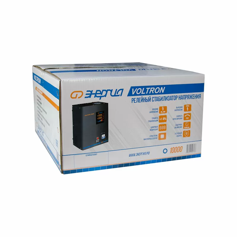 Стабилизатор  VOLTRON -10 000  ЭНЕРГИЯ Voltron (5%) — изображение 6