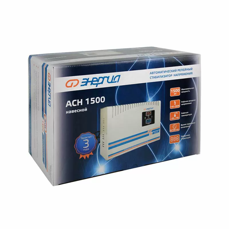 Стабилизатор напряжения Энергия АСН  1500 навесной — изображение 8