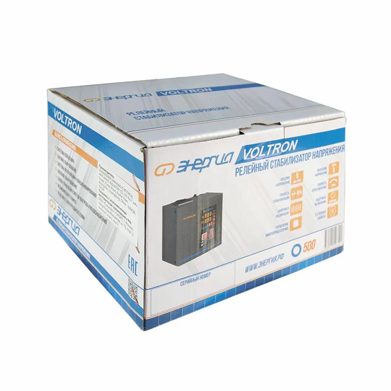 Стабилизатор  VOLTRON -  500  ЭНЕРГИЯ Voltron (5%) — изображение 7