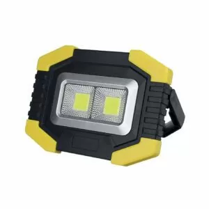 Ручной фонарь + мини прожектор с поворотом 180°,  на батарейках LT-F1527S2