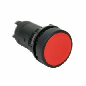 Кнопка XB7-EA42 d22мм красная цилиндр 1НЗ ЭНЕРГИЯ