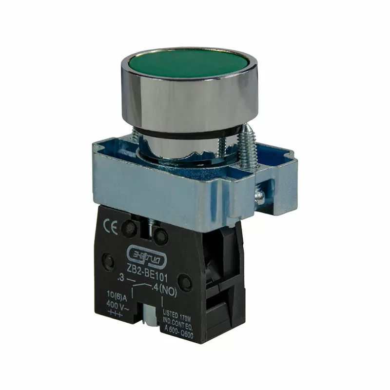 Кнопка XB2-BA31 d22мм зеленая 1НО ЭНЕРГИЯ