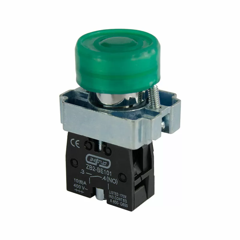 Кнопка XB2-BP31 d22мм зеленая 1НО IP66 ЭНЕРГИЯ