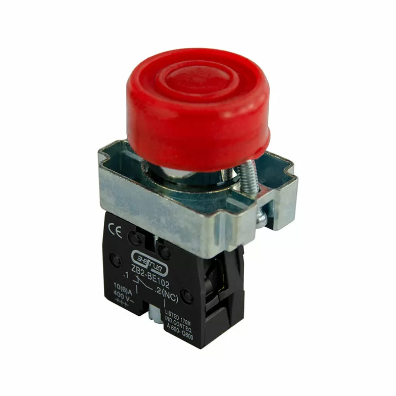 Кнопка XB2-BP42 d22мм красная 1НЗ IP66 ЭНЕРГИЯ