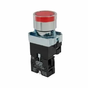 Кнопка XB2-BW3461 d22мм с подсветкой красная неон 230В 1НО ЭНЕРГИЯ