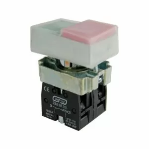 Кнопка XB2-BL9425 d22мм "I-0" прямоугольная 1НО+1НЗ IP65 ЭНЕРГИЯ