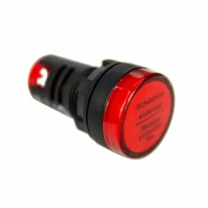 Лампа сигнальная AD22-22D d22мм красная LED 230В цилиндр ЭНЕРГИЯ