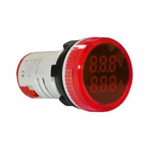 Индикатор тока и напряжения AD22-RAV AC 0-100A 50-500В красный ЭНЕРГИЯ