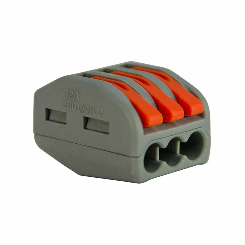 Клемма СМК-413 3-проводная 0,08-2,5 мм2 (5шт/упак) ЭНЕРГИЯ