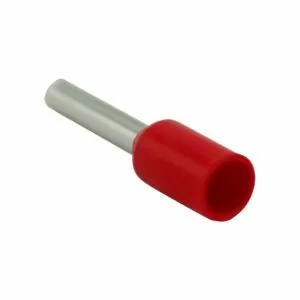 Наконечник штыревой втулочный изолированный НШВИ 1.0-8 (E1008) (100шт/упак) ЭНЕРГИЯ