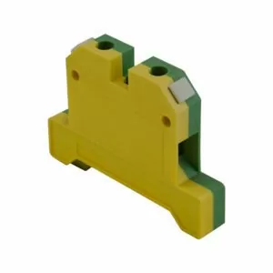 Клемма с заземлением EK 10мм кв. винтовая желто-зеленая (20шт/упак) ЭНЕРГИЯ