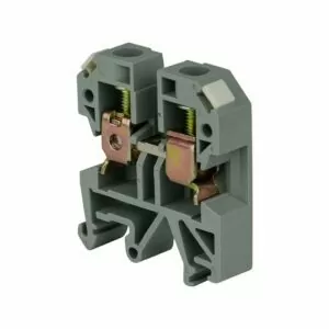 Клемма проходная JXB 10мм кв. винтовая серая (50шт/упак) ЭНЕРГИЯ