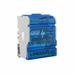 Шина нулевая в корпусе TTD 4х7N (син) ЭНЕРГИЯ