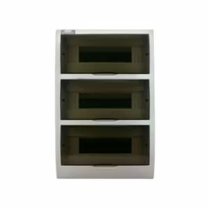 Щит ЩРН-П-36 IP40 навесной 3 ряда 36 мод. пластиковый (3SD5-MG) ЭНЕРГИЯ