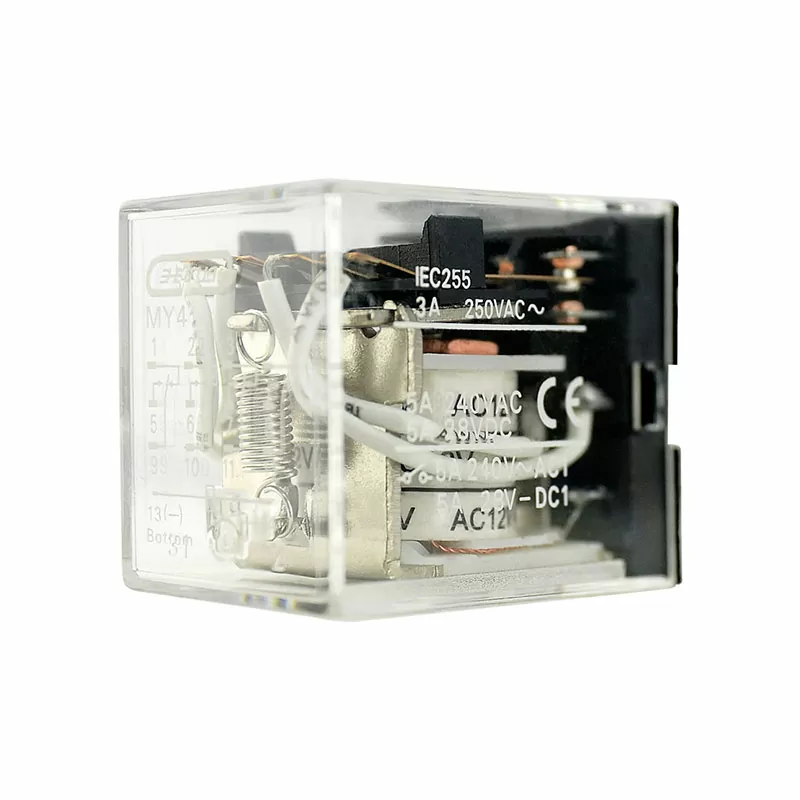 Реле промежуточное MY-4 3А 12AC 4пк ЭНЕРГИЯ
