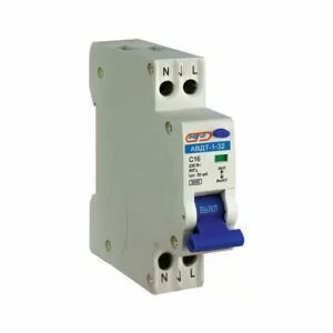 Дифференциальный автомат АВДТ-1-32 1P+N 16А (С) 30мА (AC) 3кА 1мод. ЭНЕРГИЯ