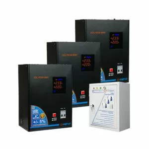 Трехфазный стабилизатор - 24 000  ЭНЕРГИЯ Voltron (5%) (комплект 3стаб.+БКС)