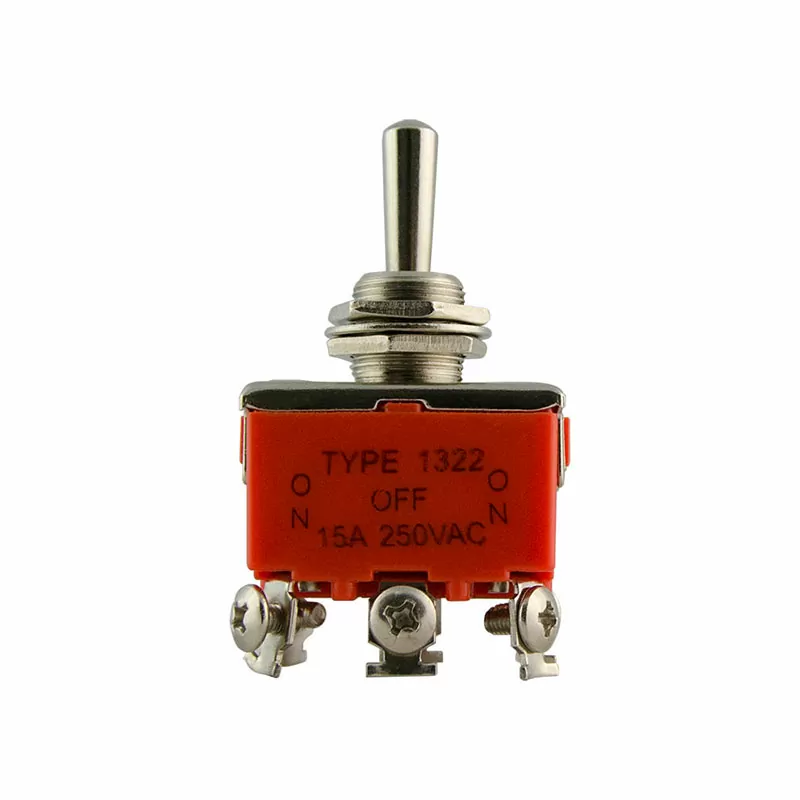 Выключатель-тумблер 1322 вкл-откл-вкл 2 группы контактов (20шт/упак) ЭНЕРГИЯ — изображение 2