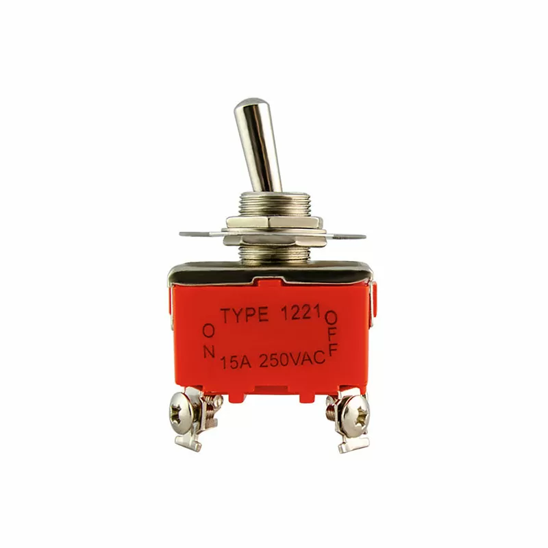 Выключатель-тумблер 1221 вкл-откл 2 группы контактов (20шт/упак) ЭНЕРГИЯ — изображение 2