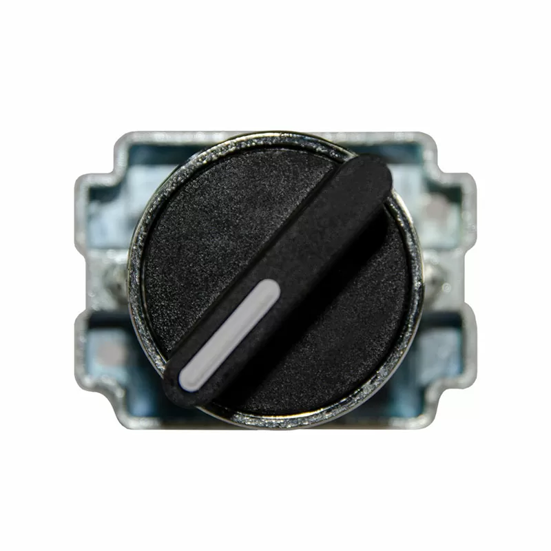 Переключатель XB2-BD25 2 положения "I-0" стандартная ручка 1НО+1НЗ ЭНЕРГИЯ — изображение 2