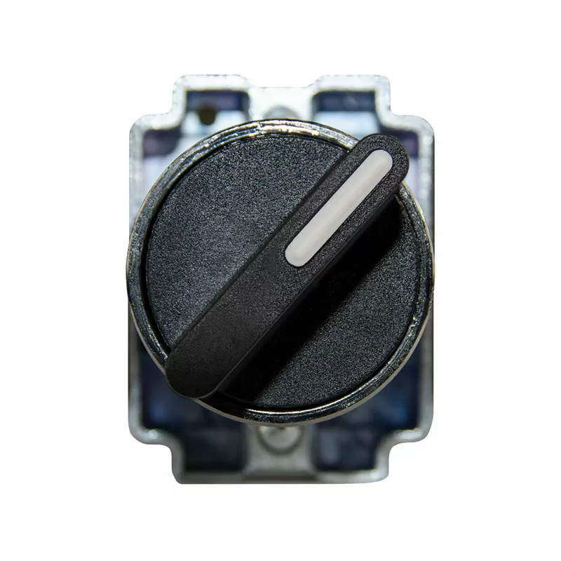 Переключатель XB2-BD21 2 положения "I-0" стандартная ручка 1НО ЭНЕРГИЯ — изображение 2