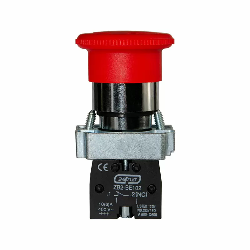 Кнопка XB2-BS542 d22мм Грибок с фиксацией красная 1НЗ ЭНЕРГИЯ — изображение 3