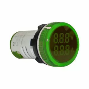 Индикатор тока и напряжения AD22-RAV AC 0-100A 50-500В зеленый ЭНЕРГИЯ