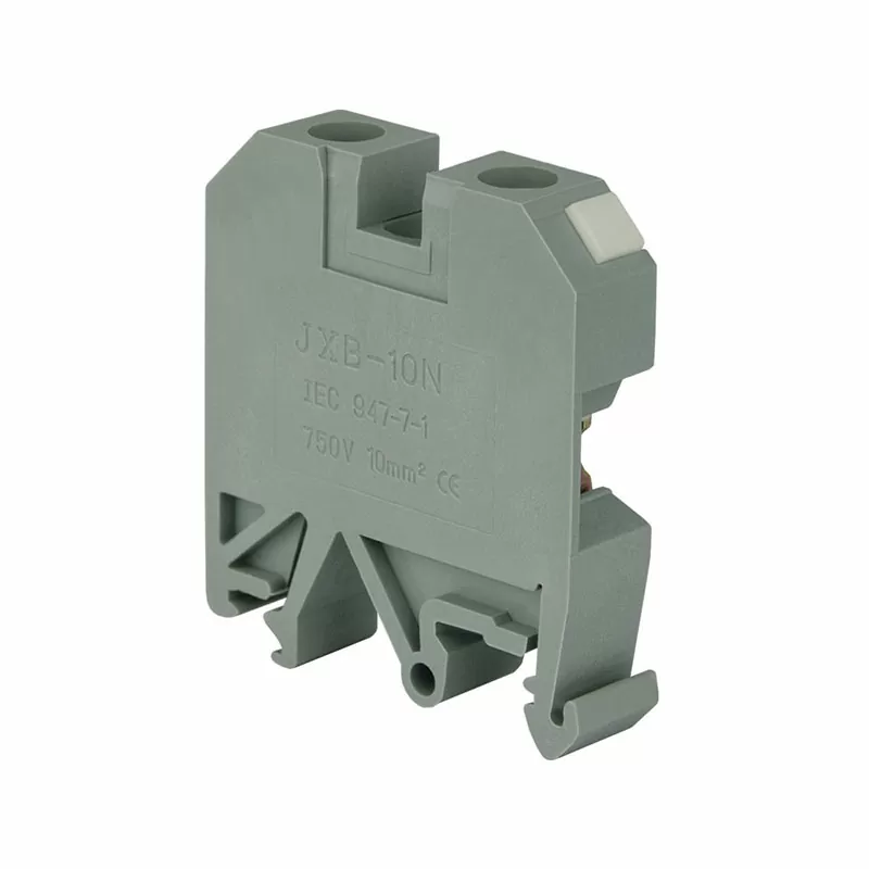 Клемма проходная JXB  4мм кв. винтовая серая (50шт/упак) ЭНЕРГИЯ — изображение 2