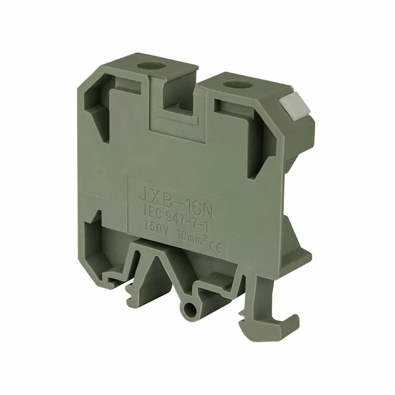 Клемма проходная JXB 16мм кв. винтовая серая (40шт/упак) ЭНЕРГИЯ — изображение 2