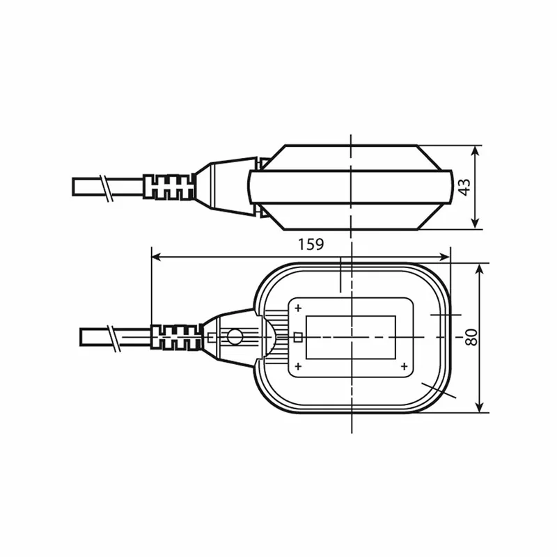 Выключатель поплавковый TSY-2 шнур 2 м.   ЭНЕРГИЯ — изображение 3