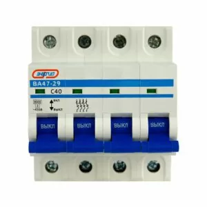 Автоматический выключатель ВА47-29 4P 40А