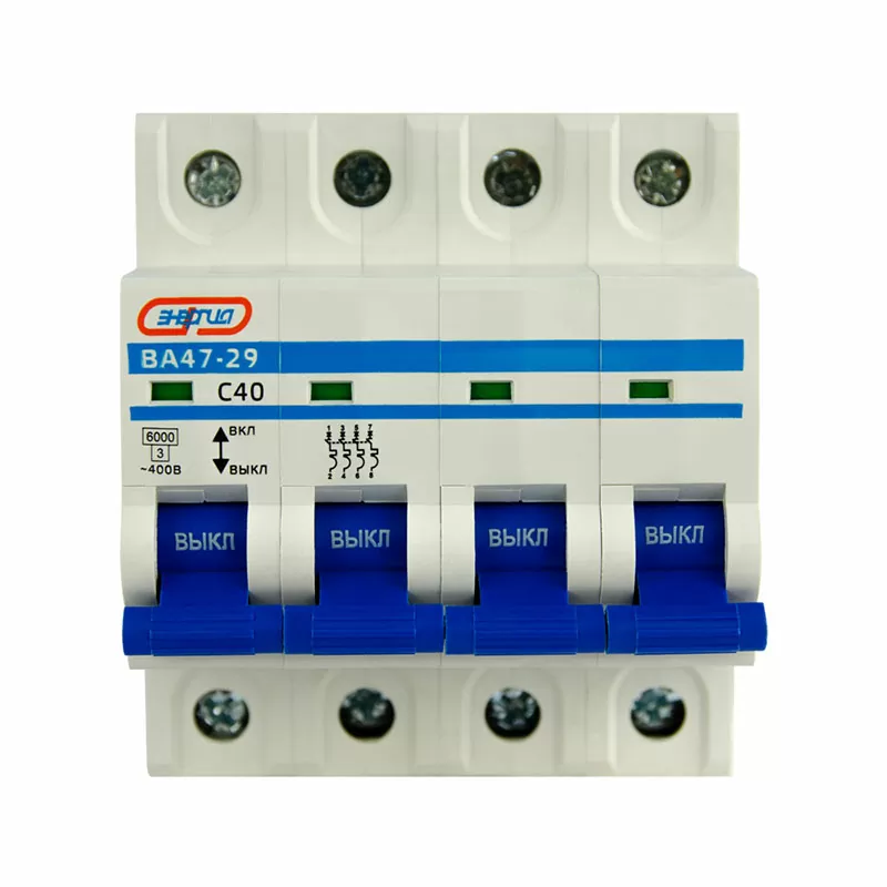 Автоматический выключатель ВА47-29 4P 40А
