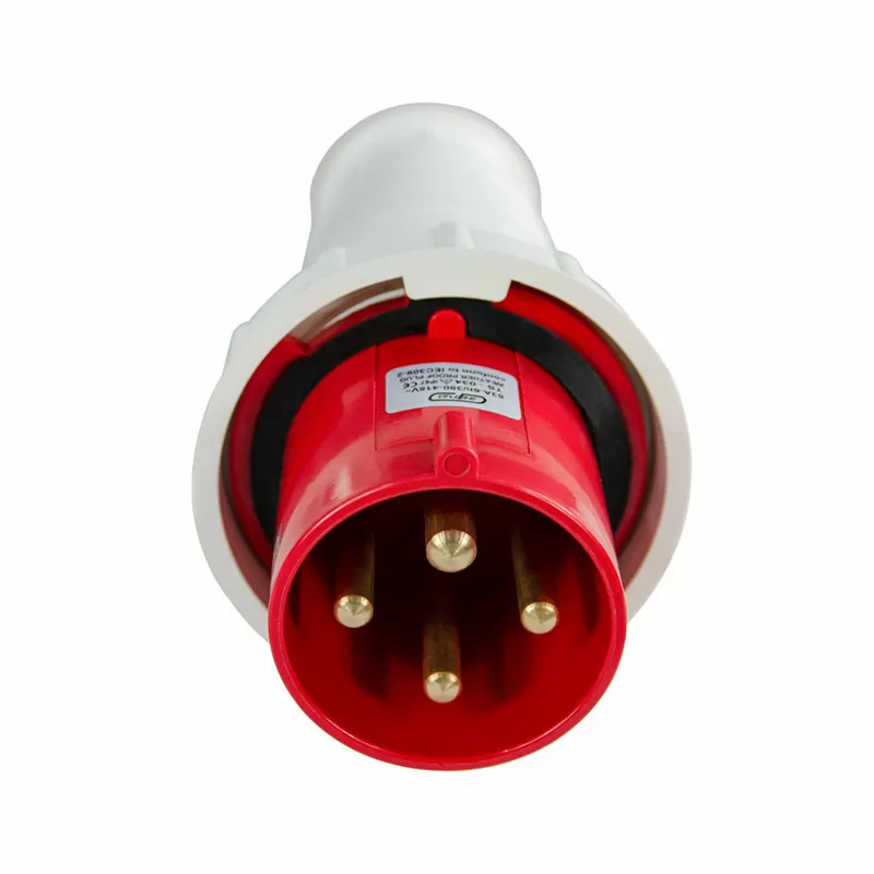 Вилка переносная TS-035 3P+PE+N 63А 400В IP67 ЭНЕРГИЯ — изображение 2