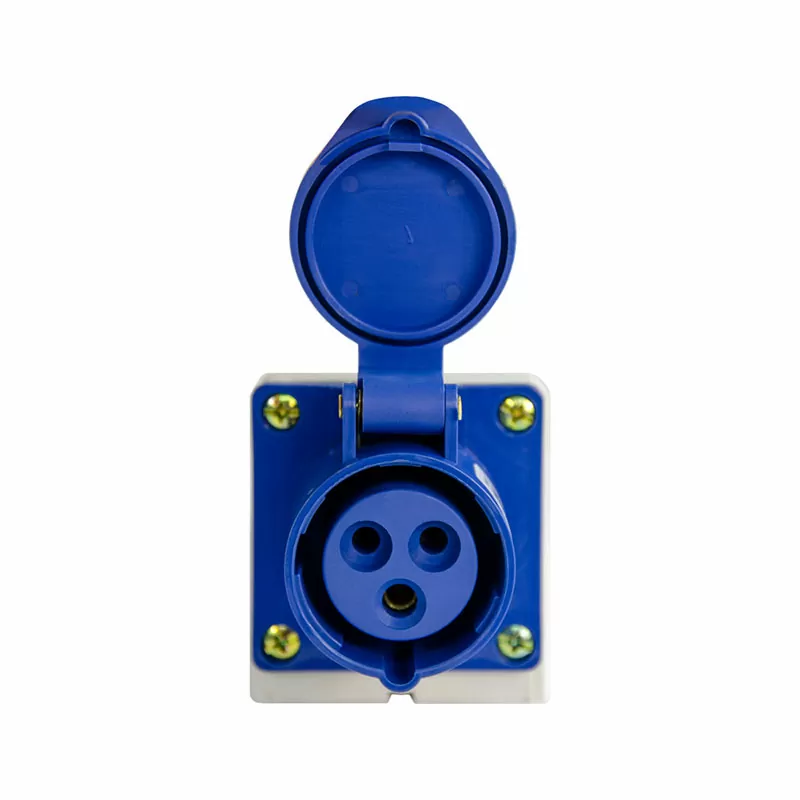 Розетка стационарная наружная TS-113 2P+PE 16А 230В IP44 ЭНЕРГИЯ — изображение 2