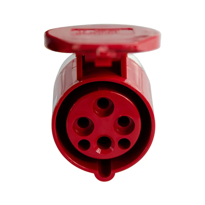 Розетка переносная TS-214 3P+PE 16А 400В IP44 ЭНЕРГИЯ — изображение 2