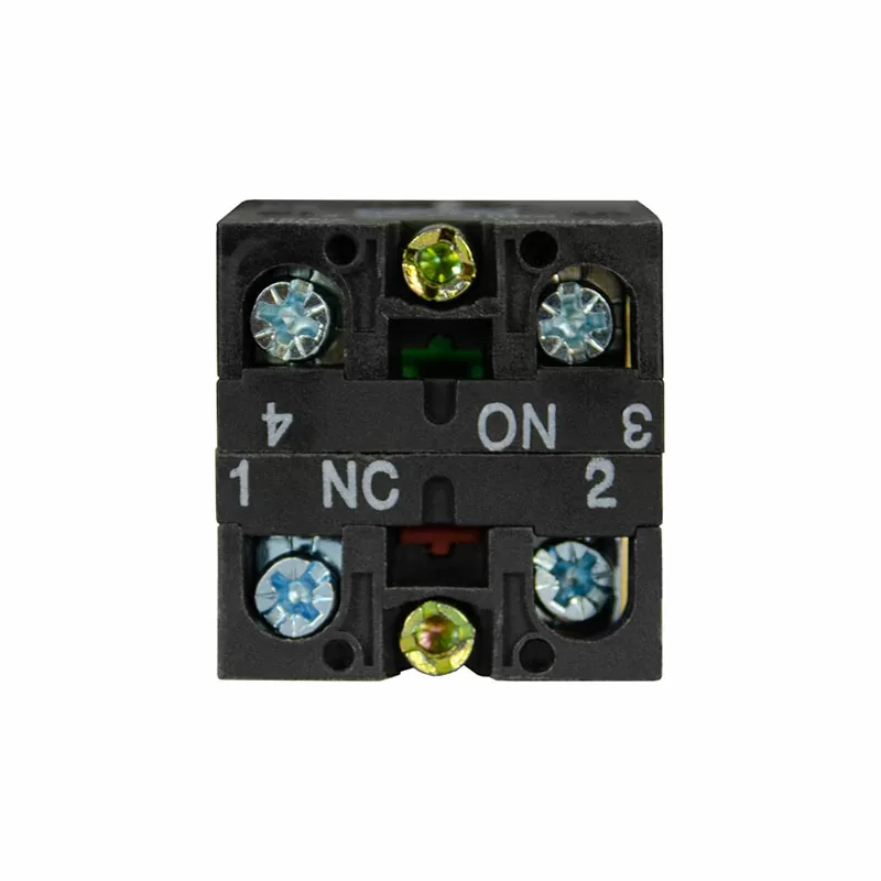 Кнопка XB2-BW8365 d22мм "I-0" с подсветкой прямоугольная неон 230В 1НО+1НЗ ЭНЕРГИЯ — изображение 3