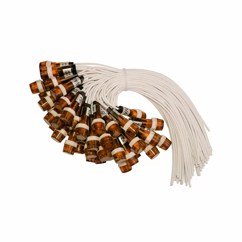 Лампа сигнальная YL235 d11мм желтая неон 230В мон. корпус (50шт/упак) ЭНЕРГИЯ — изображение 3