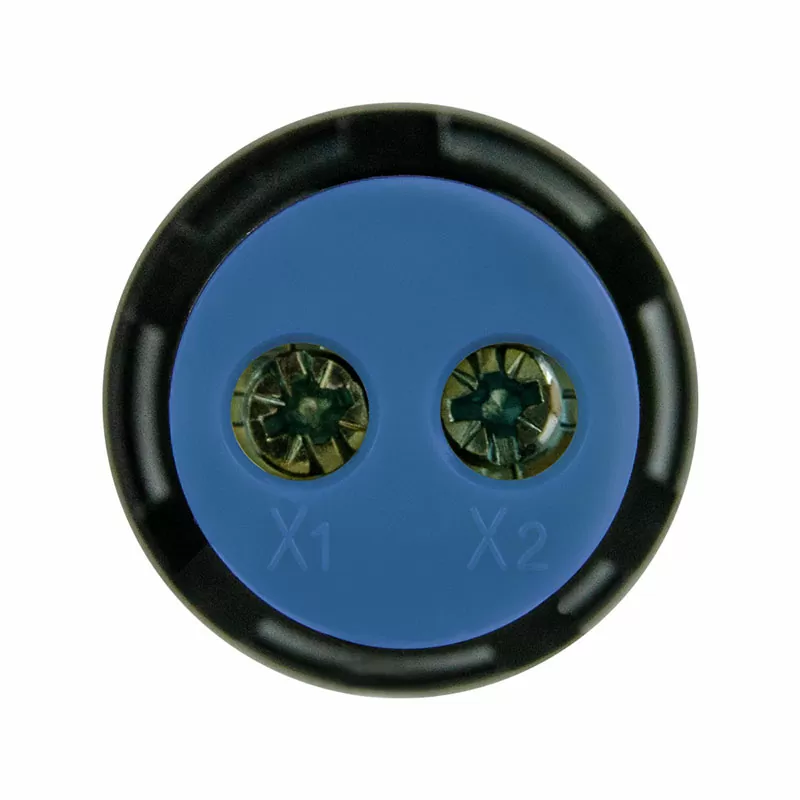 Лампа сигнальная AD22-22D d22мм синяя LED 24В AC/DC цилиндр ЭНЕРГИЯ — изображение 2