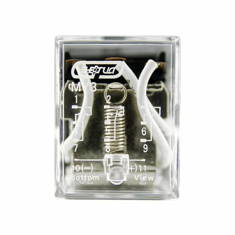 Реле промежуточное MY-3 5А 12AC 3пк ЭНЕРГИЯ — изображение 2