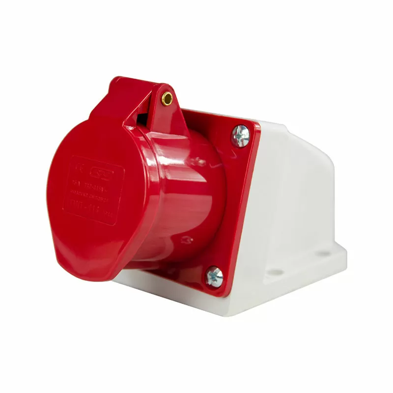 Розетка стационарная наружная TS-114 3P+PE 16А 400В IP44 ЭНЕРГИЯ — изображение 3