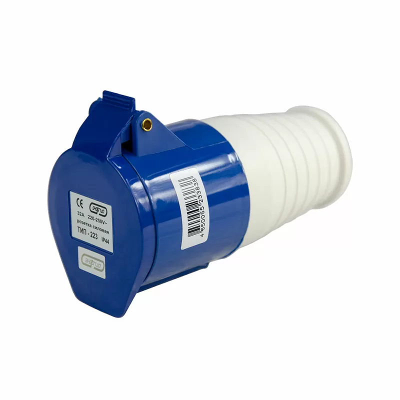 Розетка переносная TS-223 2P+PE 32А 230В IP44 ЭНЕРГИЯ — изображение 4